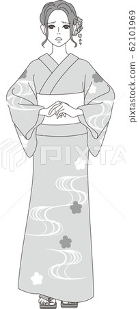 Yukata's collapsed hem lowered 62101969