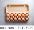 Organic chicken eggs food ingredients concept 62103020