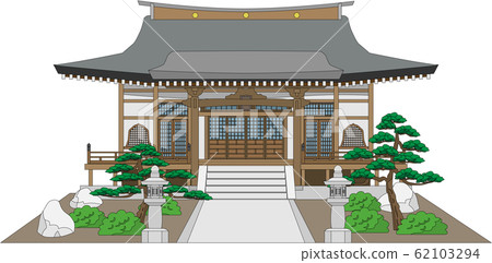 There are two temple layouts - Stock Illustration [62103294] - PIXTA