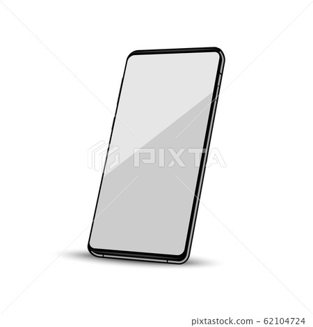 Realistic smartphone in perspective view Realistic smartphone in perspective view 62104724