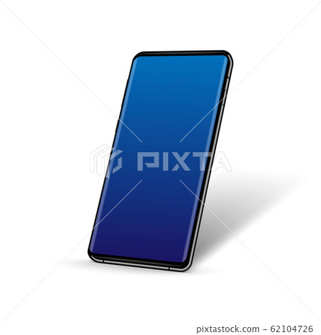 Realistic smartphone in perspective view Realistic smartphone in perspective view 62104726