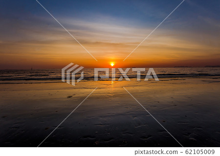 Thailand, Sunset, Lake, Sky, Dawn 62105009