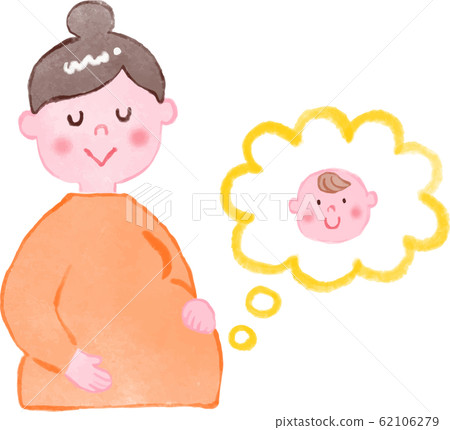 孕婦水彩 62106279