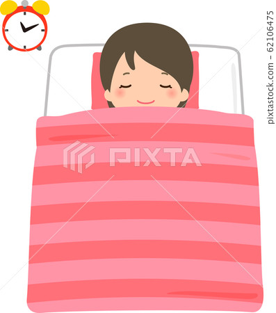 睡在被褥上的年輕女子 睡在被褥上的年輕女子 62106475