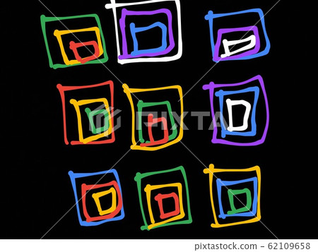 Very beautiful and attractive colorful modern art lining work Very beautiful and attractive colorful modern art lining work 62109658