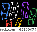 Very beautiful  and  attractive  colorful modern art lining work 62109675
