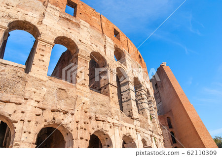 Ancient Roman Colosseum is one of the main tourist 62110309