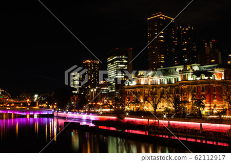 Night view of Nakanoshima (Osaka) Night view of Nakanoshima (Osaka) 62112917