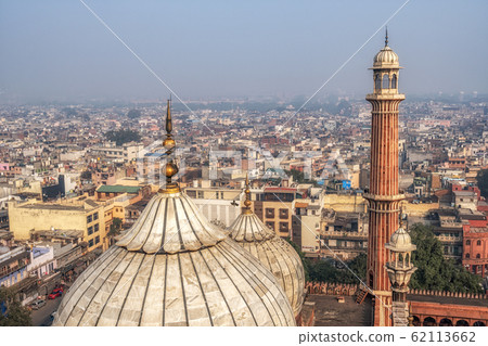 view of jama masjid and new delhi 62113662