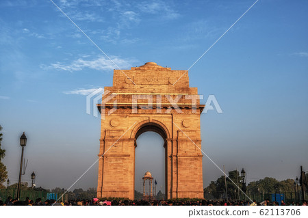 india gate during sunset 62113706