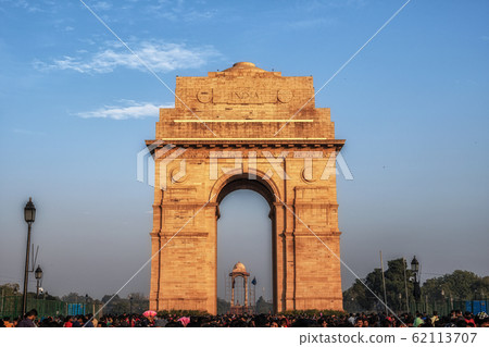 india gate during sunset india gate during sunset 62113707