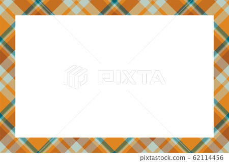 Vintage frame vector. Scottish border pattern 62114456