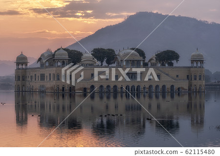 jal mahal water palace sunrise 62115480