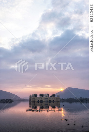 jal mahal water palace sunrise 62115488