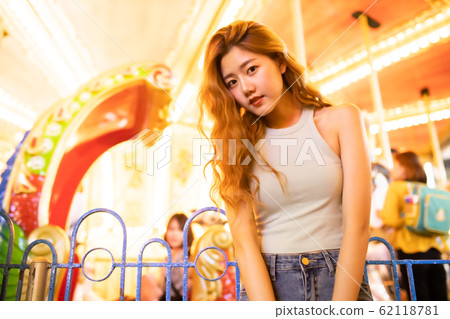 Traveler Asian blogger women travel in Bangkok, 62118781