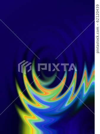 Big water splash in the lake after dropping stones, digitally generated abstract background. 62120439