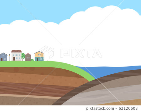 板式地震的插圖 板式地震的插圖 62120608