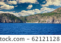 Small beach on island between Kos and Nisyros 62121128