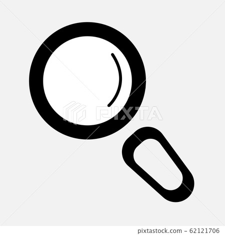 The magnifying glass icon, the search sign. 62121706