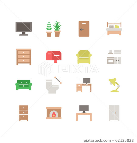 furniture, furnitures, icon 62123828