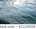 Closeup image of calm wavy water of lake Baikal 62124508