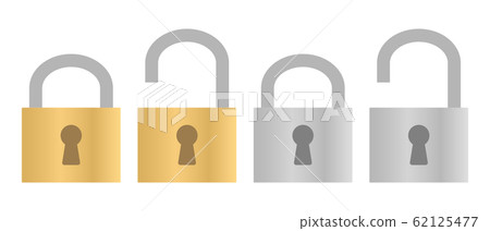 padlock - Stock Illustration [62125477] - PIXTA