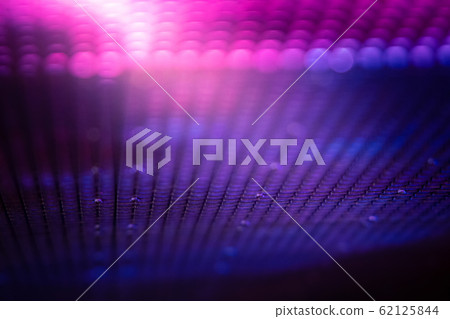 CloseUp LED blurred screen. LED soft focus CloseUp LED blurred screen. LED soft focus 62125844