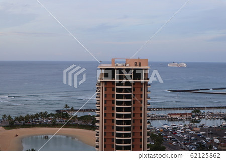 Passenger ship _ off Hawaii Passenger ship _ off Hawaii 62125862