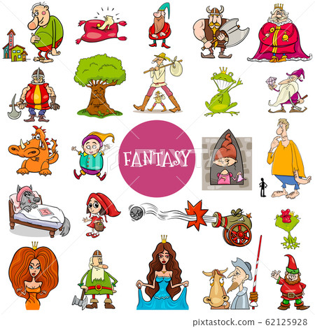 fantasy and fairy tale characters large set fantasy and fairy tale characters large set 62125928