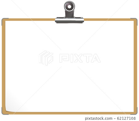 Vector illustration design business office stationery office supplies centerpiece clipboard sandwich 62127108