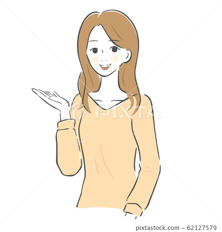 Woman giving guidance 02 62127579