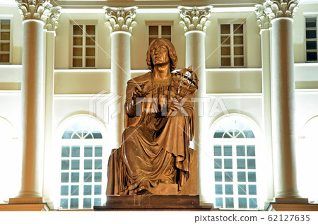 哥白尼雕像在華沙 哥白尼雕像在華沙 62127635