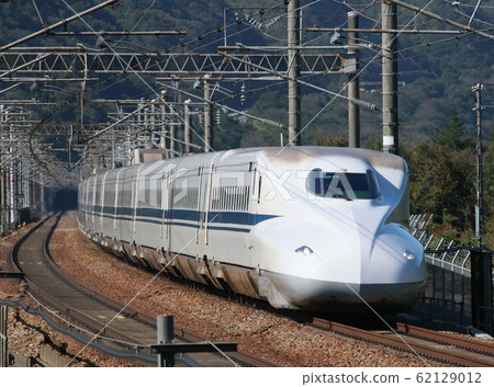 Sanyo Shinkansen Nozomi passing near Ako City Sanyo Shinkansen Nozomi passing near Ako City 62129012