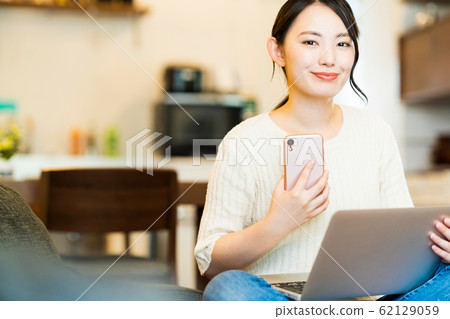 女性小姐可愛的生活方式休閒 62129059
