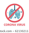 Stop coronavirus sign illustration, middle east 62130211