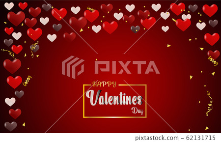 Valentines day, banner background template. red heart with lettering on background. tags poster design Vector brochure. Valentines day, banner background template. red heart with lettering on background. tags poster design Vector brochure. 62131715