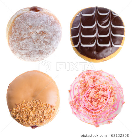donut or donut isolated on white background new. 62132898