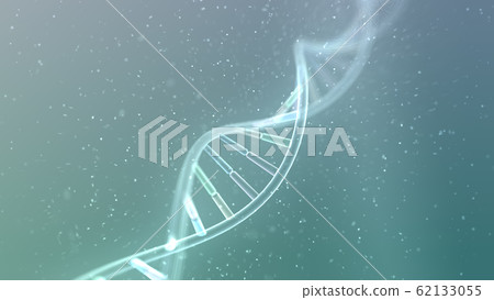 DNA gene chromosome double helix biomedical... - Stock Illustration ...