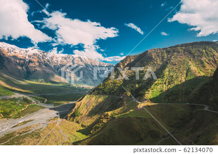 Georgia. Georgian Military Road Voyenno-Gruzinskaya doroga is the historic name for a major route through the Caucasus from Georgia to Russia. The Georgian Military Road runs between Tbilisi and 62134070