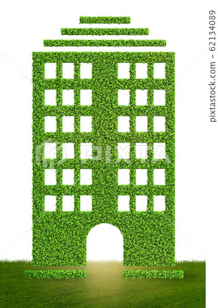Green house concept - 3d rendering Green house concept - 3d rendering 62134089