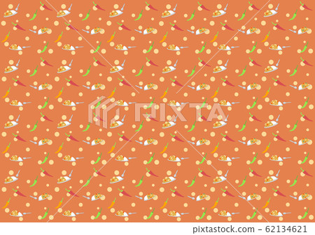Hot spicy pattern background 62134621