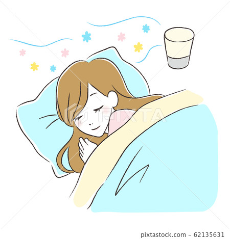 Sleepless woman 62135631