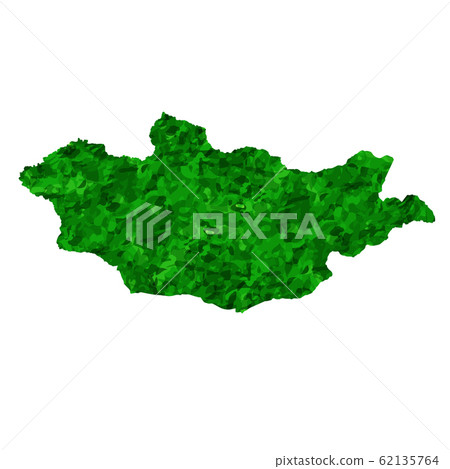 Mongolia map country icon Mongolia map country icon 62135764