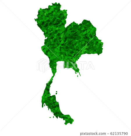 Thailand map country icon Thailand map country icon 62135790