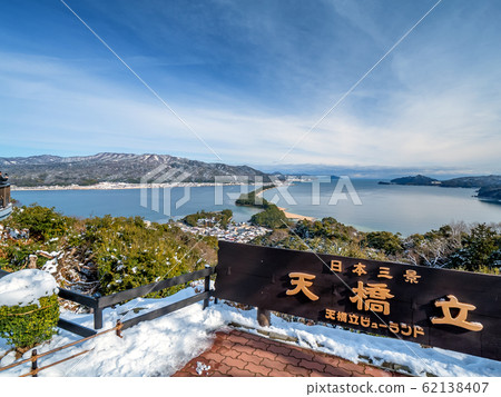 天橋立與雪景 天橋立與雪景 62138407
