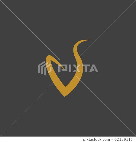 V Letter icon Template vector 62139115