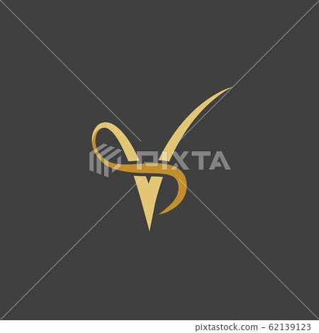 V Letter icon Template vector - Stock Illustration [62139123] - PIXTA