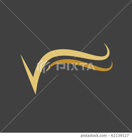 V Letter icon Template vector - Stock Illustration [62139127] - PIXTA