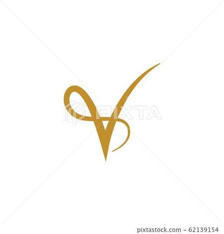 V Letter icon Template vector - Stock Illustration [62139154] - PIXTA