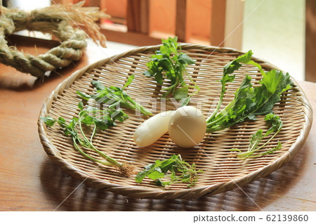 Seven herbs of spring Seven herbs of spring 62139860
